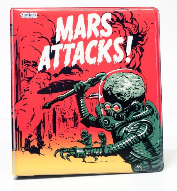 mars attacks card binder
